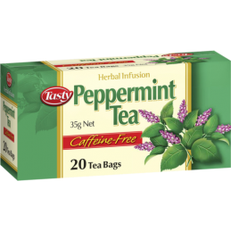 TASTY PEPPERMINT TEA...