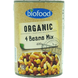 BIO FOOD 4 BEAN MIX 400G
