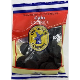 TDC COINS LICORICE 100G