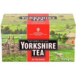 YORKSHIRE RED TEA 40 BAGS