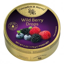 C&H DROPS WILD BERRY 175G