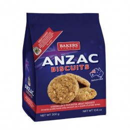 BAKERS ANZAC BISCUITS 300G