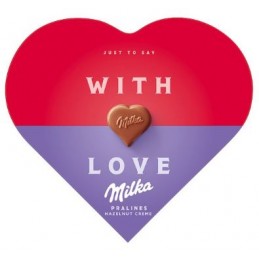 MILKA WITH LOVE HAZELNUT...