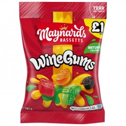 MAYNARDS BASSETTS WINE GUMS...