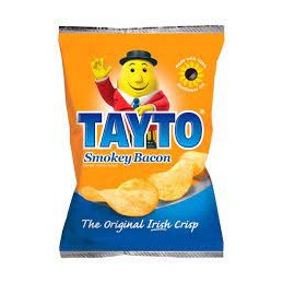 TAYTO SMOKEY BACON CHIPS 37G