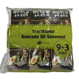 KAPOK AVOCADO OIL SEAWEED 12PK