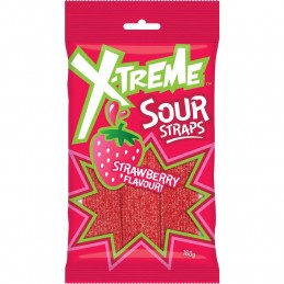 X-TREME SOUR STRAWB 160g