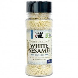 KURA WHITE SESAME HULLED 60G