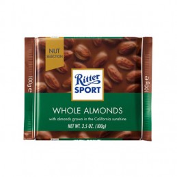RITTER WHOLE ALMONDS 100G