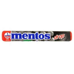 MENTOS LICORICE DROP 37.5G