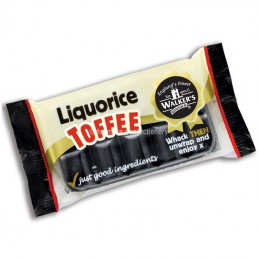 WALKER'S LIQUORICE TOFFEE 100G