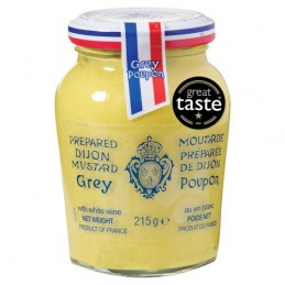 GREY POUPON WHITE WINE...