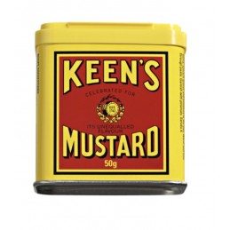 KEEN'S TIN MUSTARD POWDER 50G