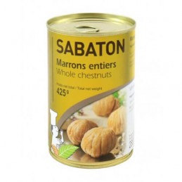 SABATON WHOLE CHESTNUTS 425G