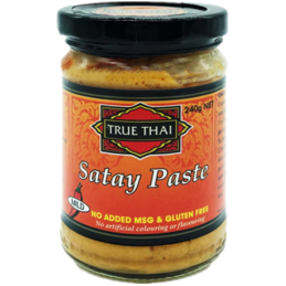 TRUE THAI SATAY PASTE 240G