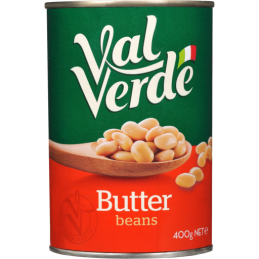 VAL VERDE BUTTER BEAN 400G
