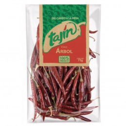 TAJIN DRIED CHILLI ARBOL 75G
