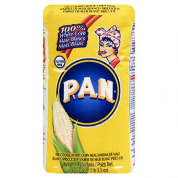 PAN WHITE CORN MEAL 1KG