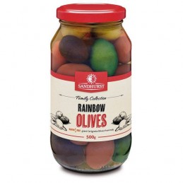 SANDHURST RAINBOW OLIVES 500G