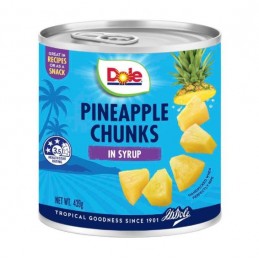 DOLE PINEAPPLE CHUNKS 439G