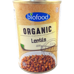 BIOFOOD LENTILS 400G