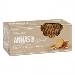 ANNAS ALMOND THINS 150G