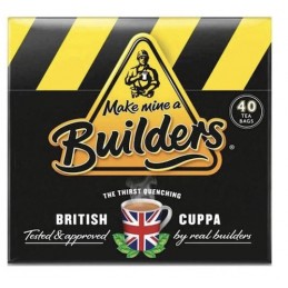 BUILDERS 40 BAG TEA 125G