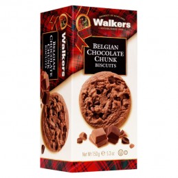 WALKERS BELG CHOC BISC 150g