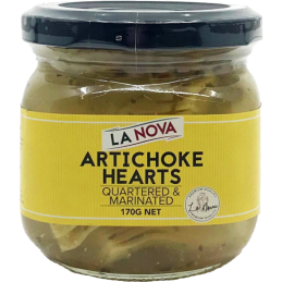 LA NOVA ARTICHOKE HEARTS...
