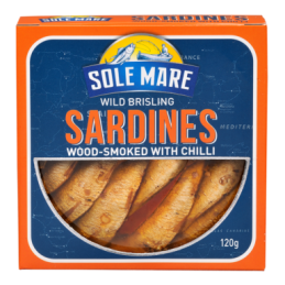 SOLE MARE SARDINE CHILLI 120G