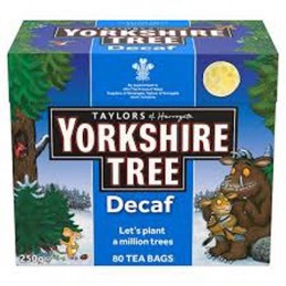 YORKSHIRE 80 DECAF TEA BAGS...