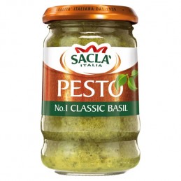 SACLA CLASS PESTO BASIL 190G