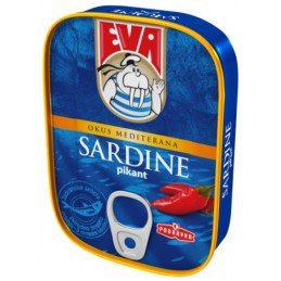 eva sardines- hot pepper 115g