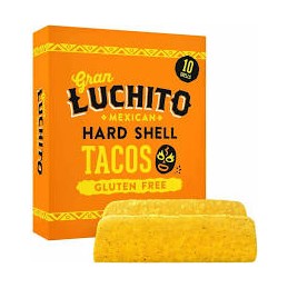 LUCHITO TACO SHELLS HARD 170G