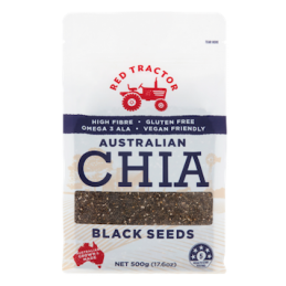 RED TRACTOR BLACK CHIA 500G