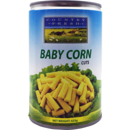 CF baby corn cuts 425g