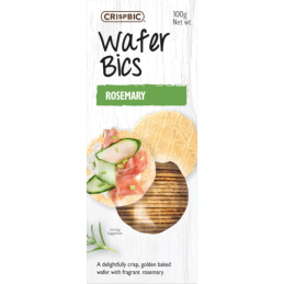 CRISPBIC ROSEMARY WAFER 100G